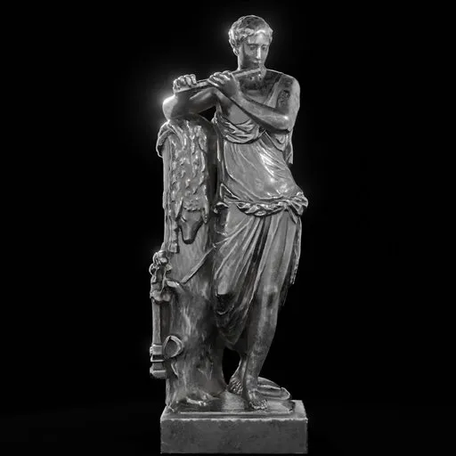 statue of Steel Mercury