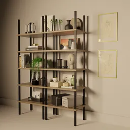 Open shelf