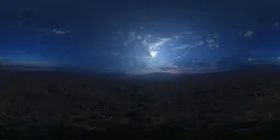 Lunar Silence: Desert Twilight HDRI