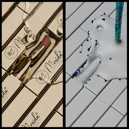 Lipstick water proof testing