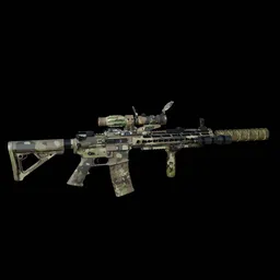 Hk416 Tatical Camo 02