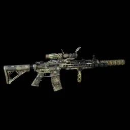 Hk416 Tatical Camo 02