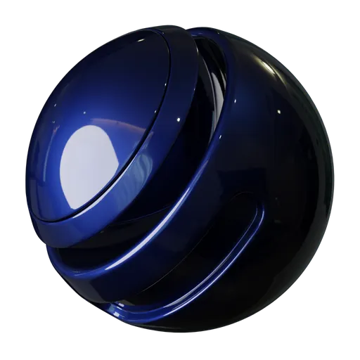Blue Metallic Car Paint