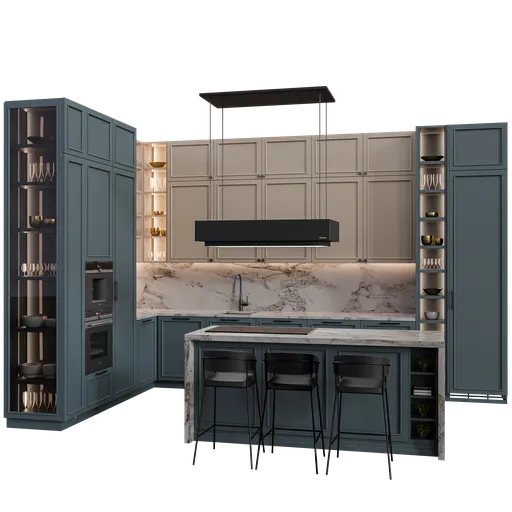 Kitchen neoclassi a