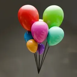 Floating Balloons
