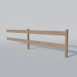 Simple Wooden Fence