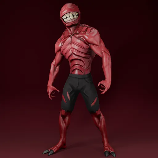 Creepy Laughter - Rigged
