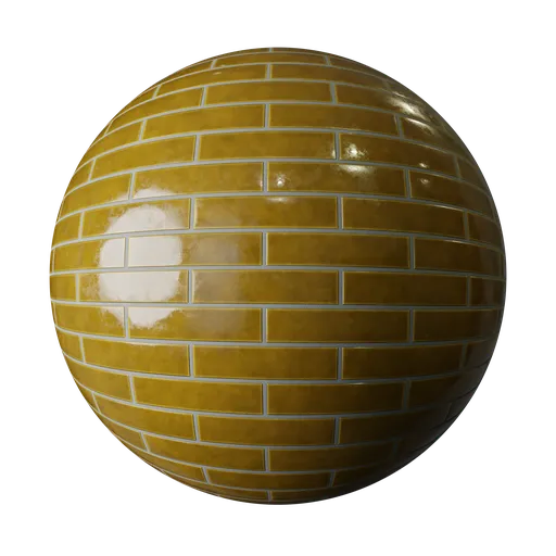 Japanese Mustard Tile 200x50mm