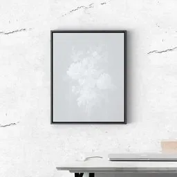 Detailed 3D floral artwork model for Blender Archviz, CC0 licensed, 19th century style, suitable for commercial use.