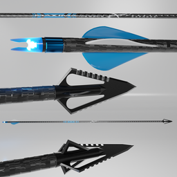 Hunting Arrow-Maxima-carbon express blue