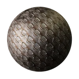 Procedural patterned dirt metal