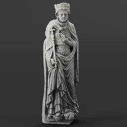 Standing Woman Ecclesia or Bathsheba