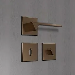 Modern Geometric Door Handle