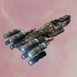 Scifi Spaceship Eternal