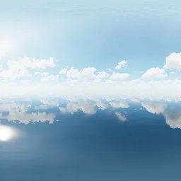 Midday Clear Sky Reflection