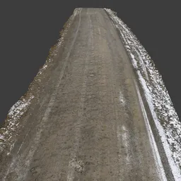 Dirt Road Rural Photoscan