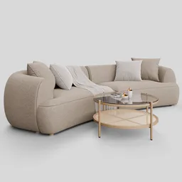 Modern Elegant Sofa Trevor