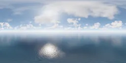 Ocean HDRI Daylight Sky Clouds