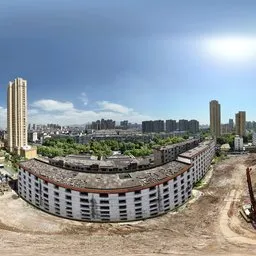 HIghsky Bluesky Building Sunshine