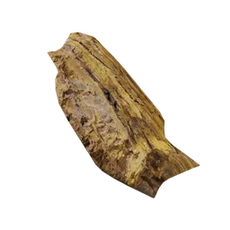 Tree bark debris