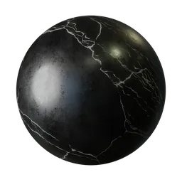 Obsidian Marble