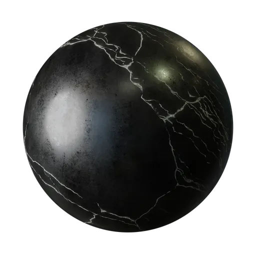 Obsidian Marble