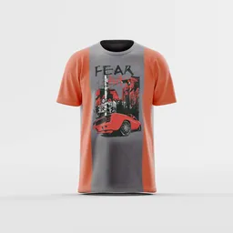 "FEAR" Street Racer Graphic Tee