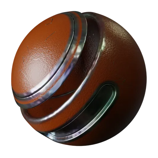 Highly detailed realistic PBR damaged paint material for Blender, perfect for aged metal surfaces.