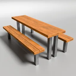 Picnic Table with Seats