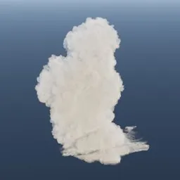 Cumulus Tower Puffy Cloud VDB