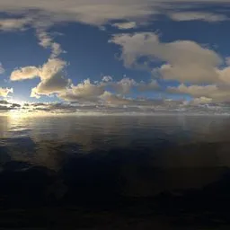 Sunset cloud sky