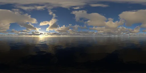 Sunset cloud sky