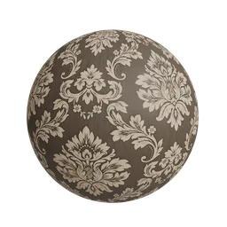 Classic damask design