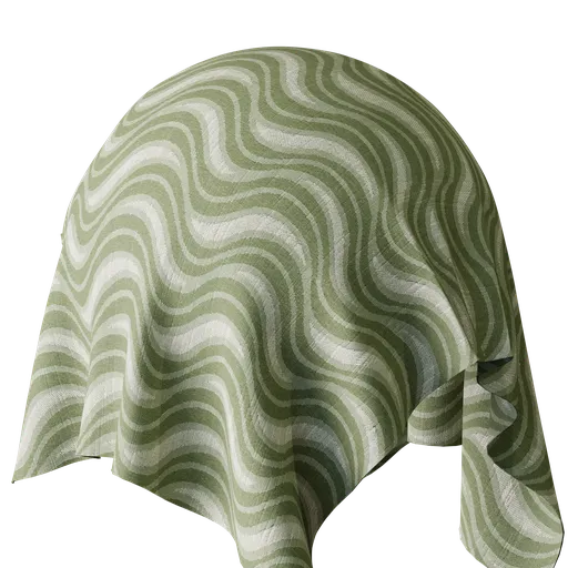 Graphical Green Jacquard