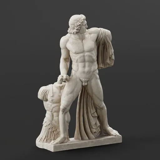 statue of Classic Dioscurus