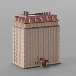 French Style Apartment Building