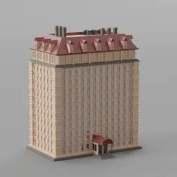 French Style Apartment Building