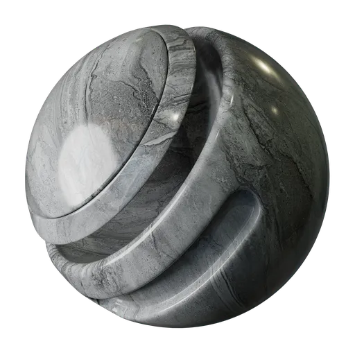 Simple grey marble