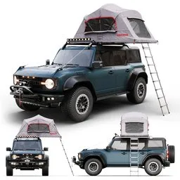 Ford bronco raptor Camper