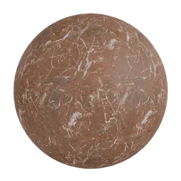 Burgundy marble