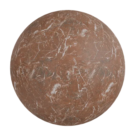 Burgundy marble