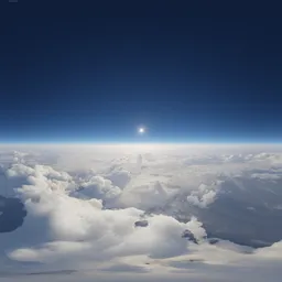 Planet Landscape Atmosphere Aerial