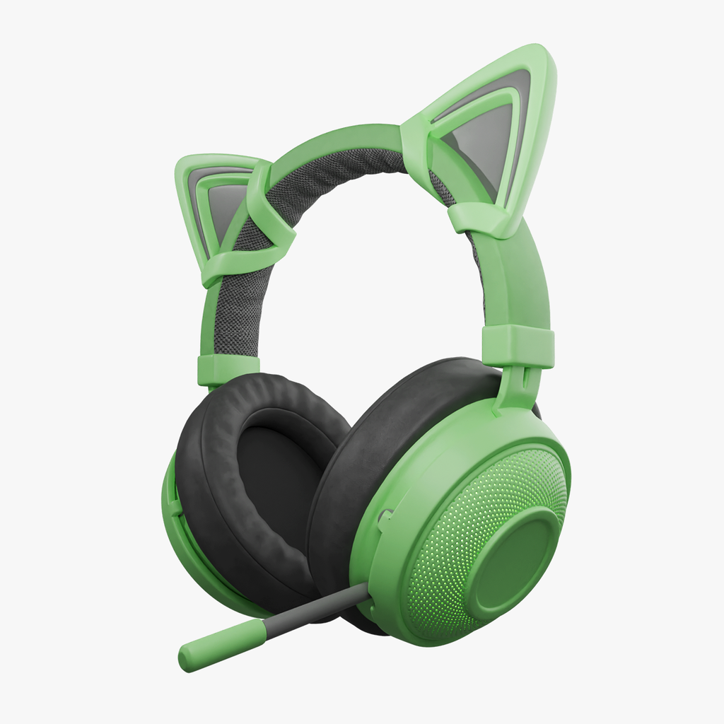 Cat Headset | Audio Devices models | BlenderKit