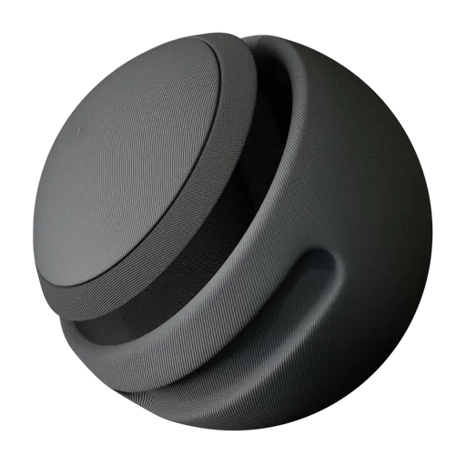 High-quality PBR Acoustic Speaker Membrane Canvas texture for 3D Blender fabric materials with procedural shader versatility.