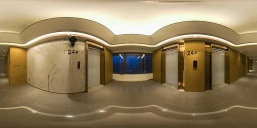 The elevator room at night 16k