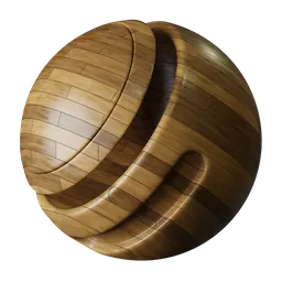 Procedural Polished Wood Floor