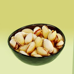 "Photo-realistic 3D model of a Pistachio bowl created with Blender 3D by Alex Katz. Perfect for food illustrations and medical illustrations. Highly detailed and textured for maximum realism."