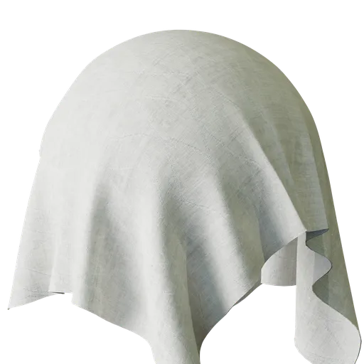 Graphical White Sheer