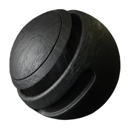 Black Painted Plaster