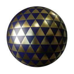 Geometric Pyramid Wrapping Paper